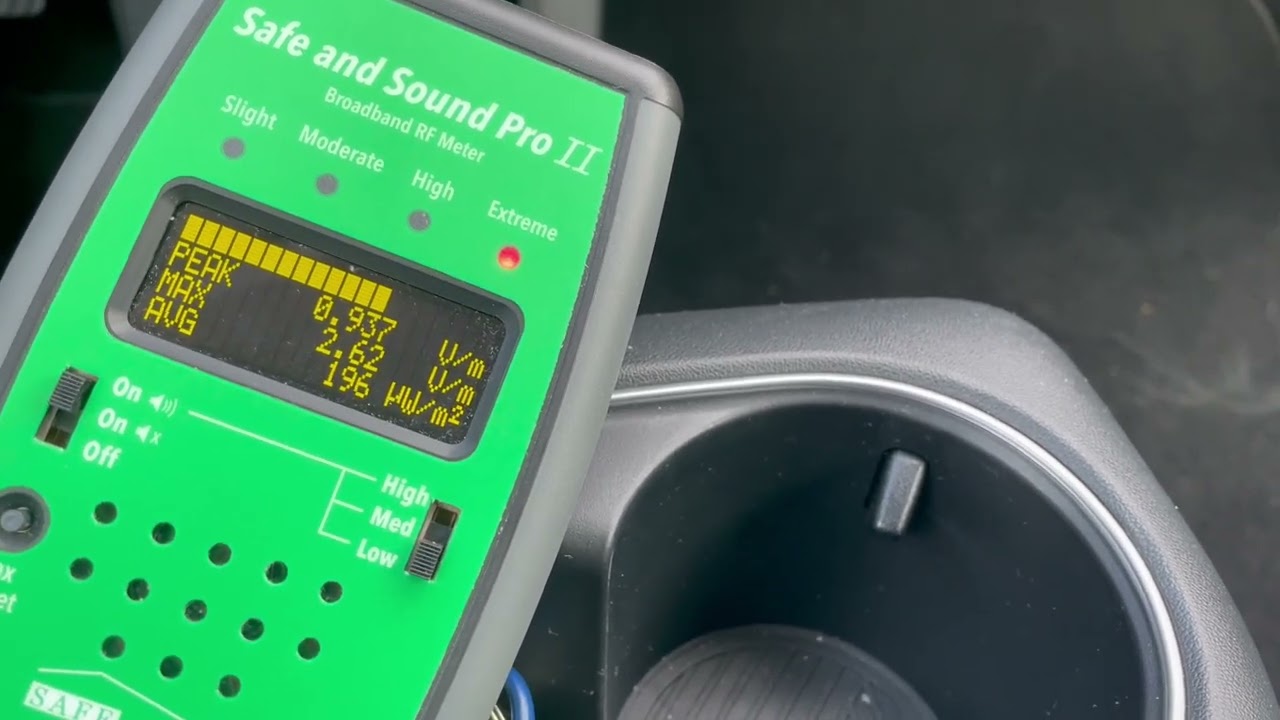 HF-Messung in einem Elektrofahrzeug