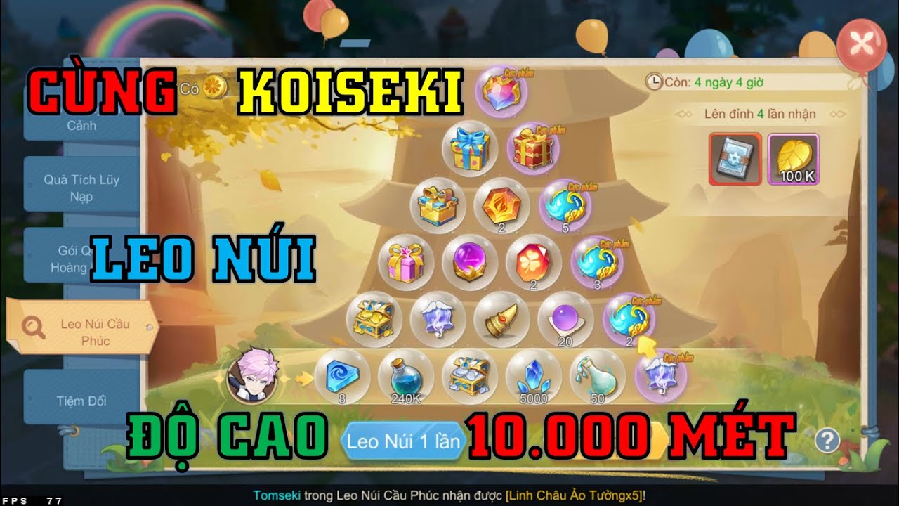 C&ugrave;ng KOISEKI Leo N&uacute;i Ở Độ Cao 10.000 M&Eacute;T | Cloud Song VNG