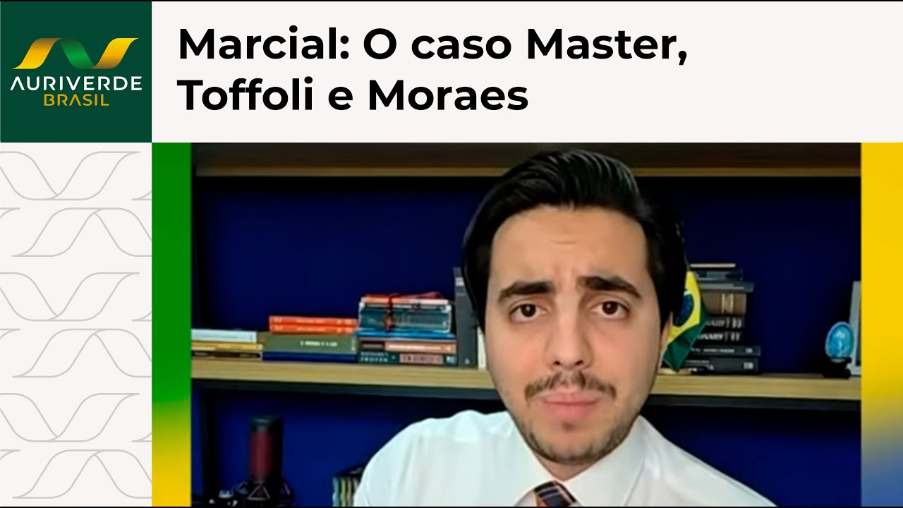 Rodrigo Marcial fala sobre escândalo do Master e cita envolvimento de Toffoli e Moraes
