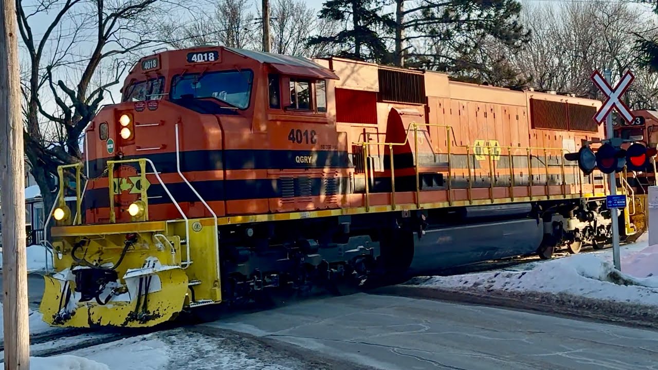 QGRY X919 4018W at Louiseville, QC - 2026-02-21