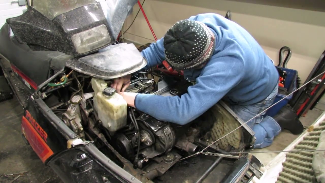 Yamaha Phazer Motor swap, PART 2