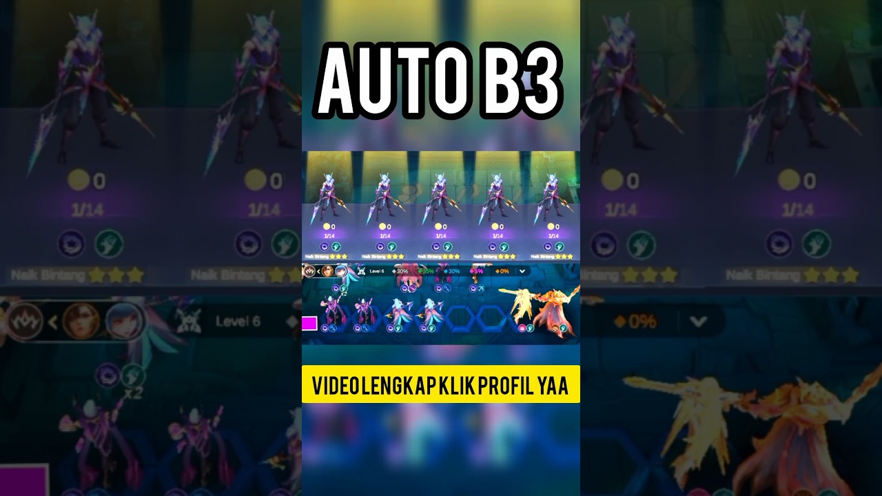 TRIK ARLOT B3 DILEVEL 6 PAKE COMMANDER VALE TERBARU..