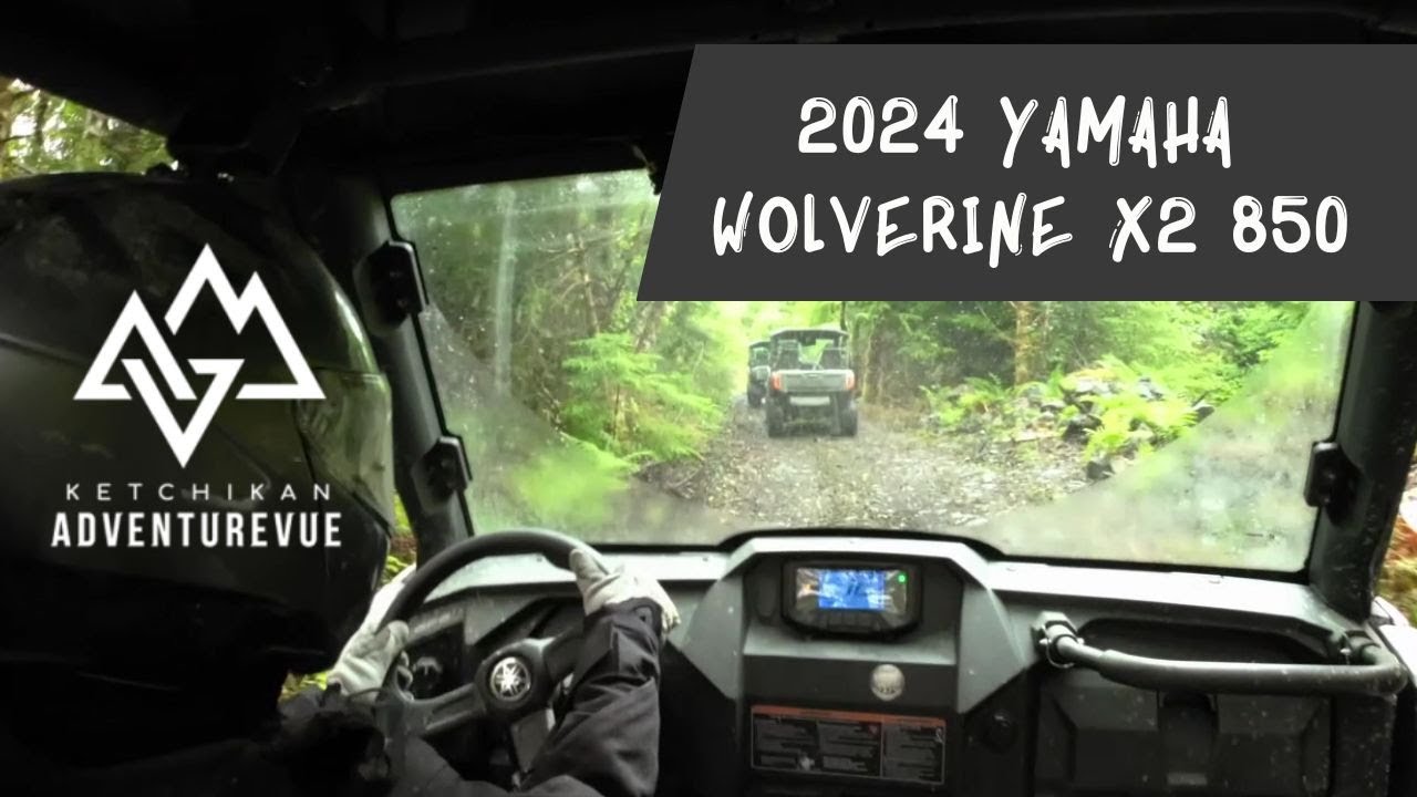 2024 Yamaha Wolverine X2- 850 in Alaska at Ketchikan Adventurevue