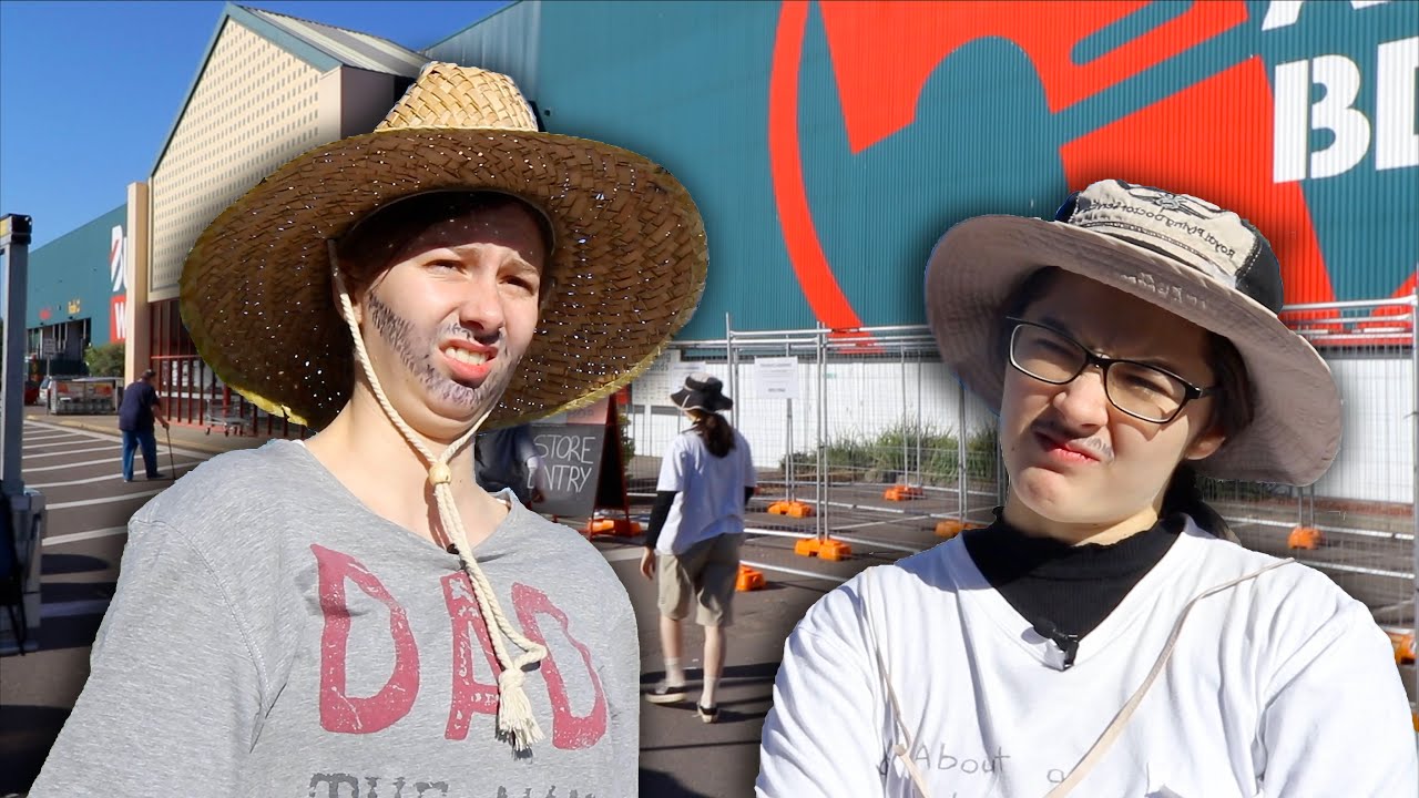 Every Aussie dad at Bunnings...