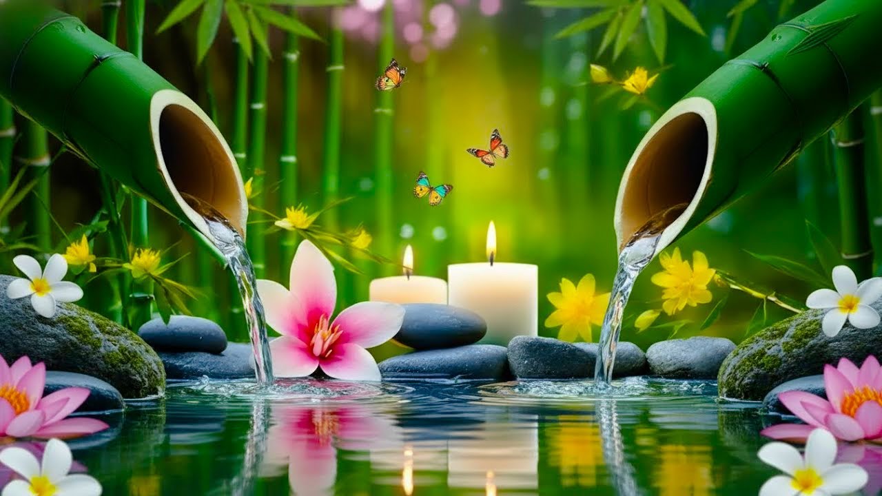 Beautiful Relaxing | Piano Music with Water Sound