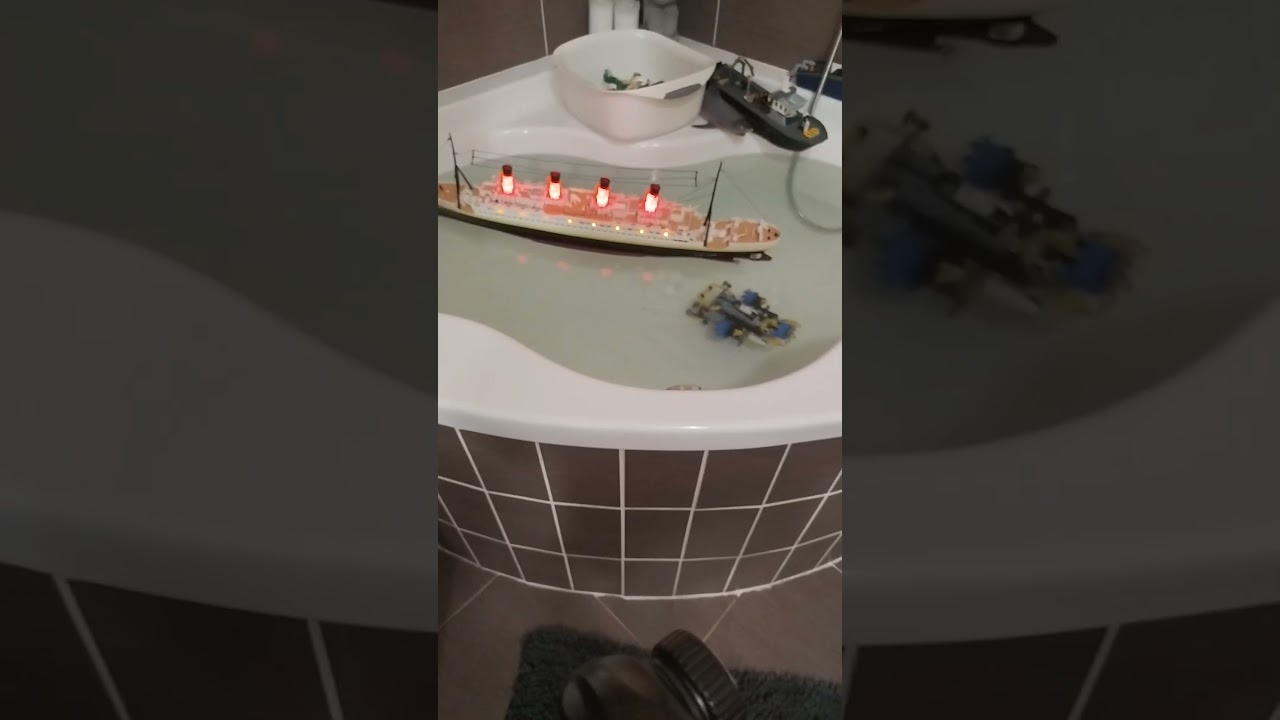 my titanic rc model