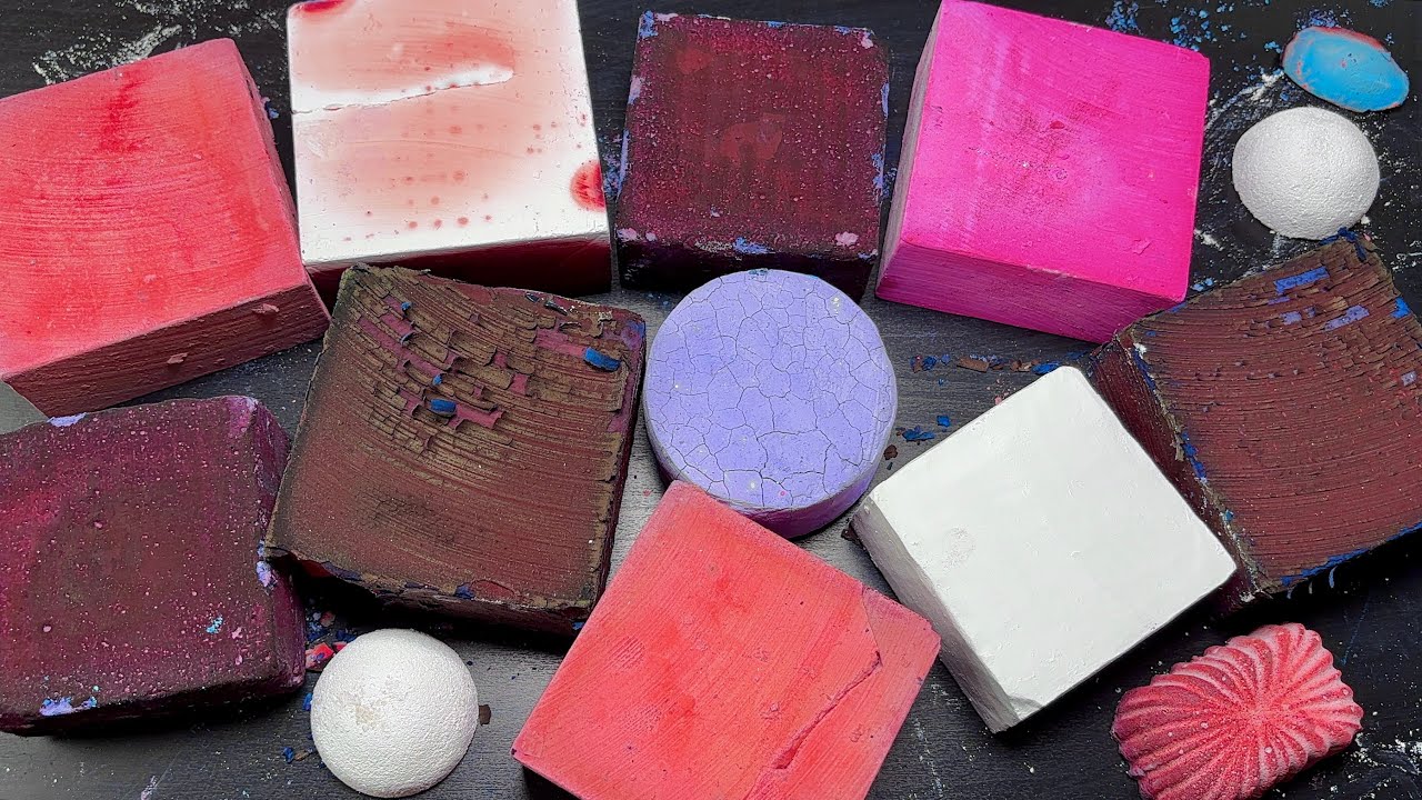 Dyed Fresh & Homemade Gym Chalk + Pasted + Reforms