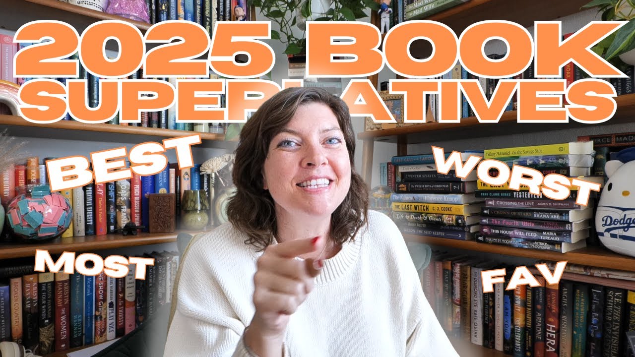 Книжные шедевры 2025 года | Лучший неожиданный поворот сюжета, Самый трогательный момент, Самый н...
