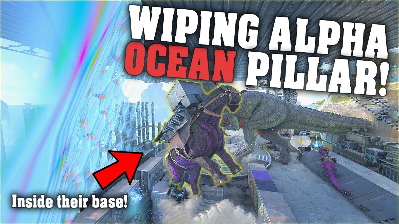 Уничтожаем Альф с Genesis! Рейд на Ocean Pillar! | Официальный PVP Ark E32