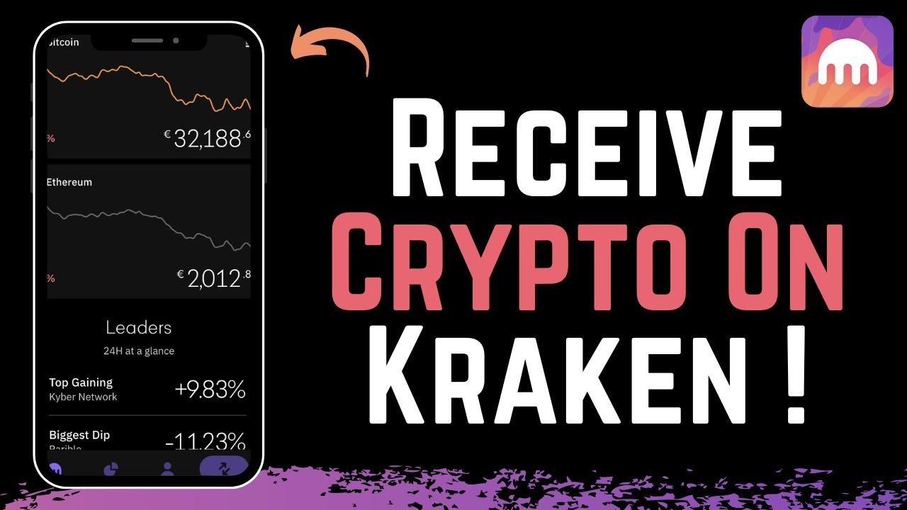 Kraken - How to Receive Crypto !