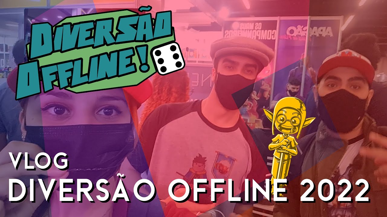 Fui do Diversão Offline 2022!! | Vlog da Queen