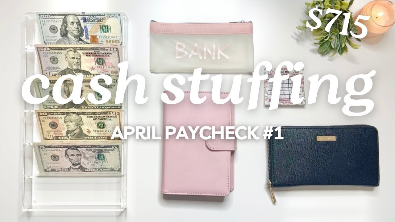 CASH ENVELOPE STUFFING | APRIL 2025 PAYCHECK #1 | Budget With Me | MONETS MONEY