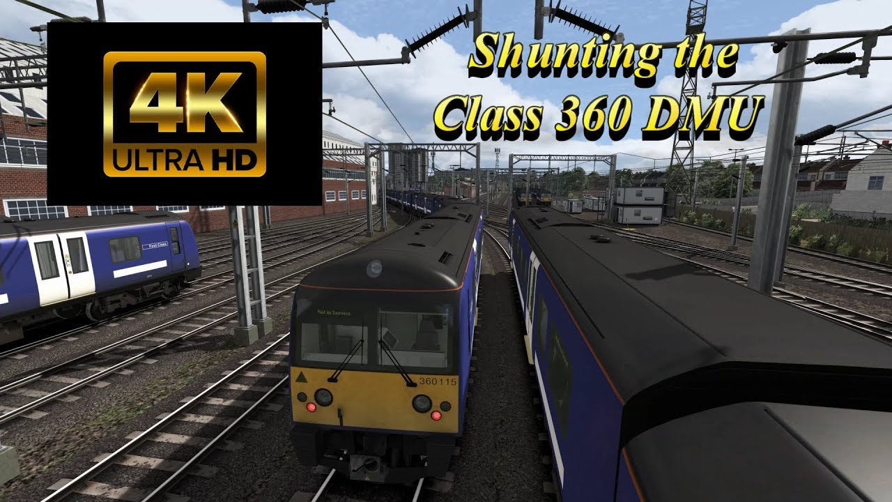 Train Simulator 2018 - Shunting the Class 360 DMU 4K UHD