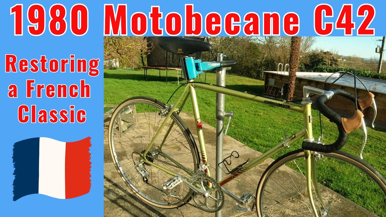 1980 Motobecane C42 - a restored classic French road bike
