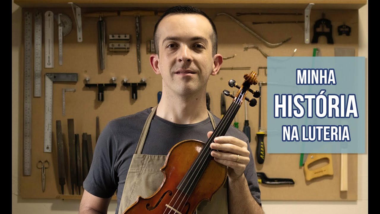 MINHA HISTÓRIA NA LUTERIA | O ATELIE E O LUTHIER | LUTHIER WILLIAN VASCONCELLOS