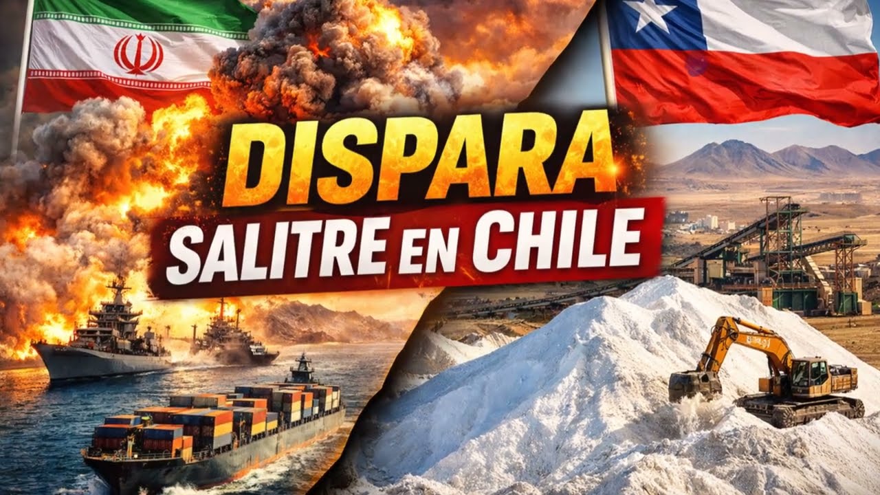 &iexcl;El Conflicto con IR&Aacute;N Dispara el SALITRE en CHILE!   @CyberTubeNews