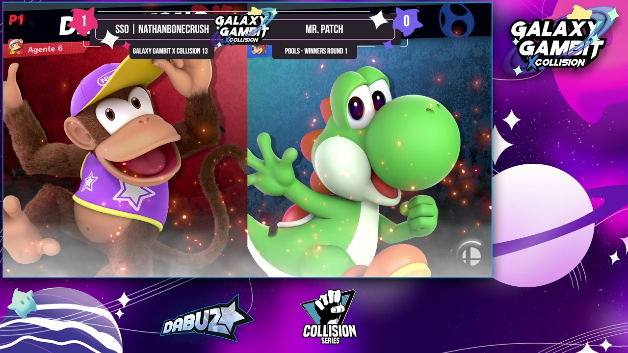GGxC 13 - SSO NathanBoneCrush (Diddy Kong) vs Mr. Patch (Yoshi) - Pools - Winners Round 1
