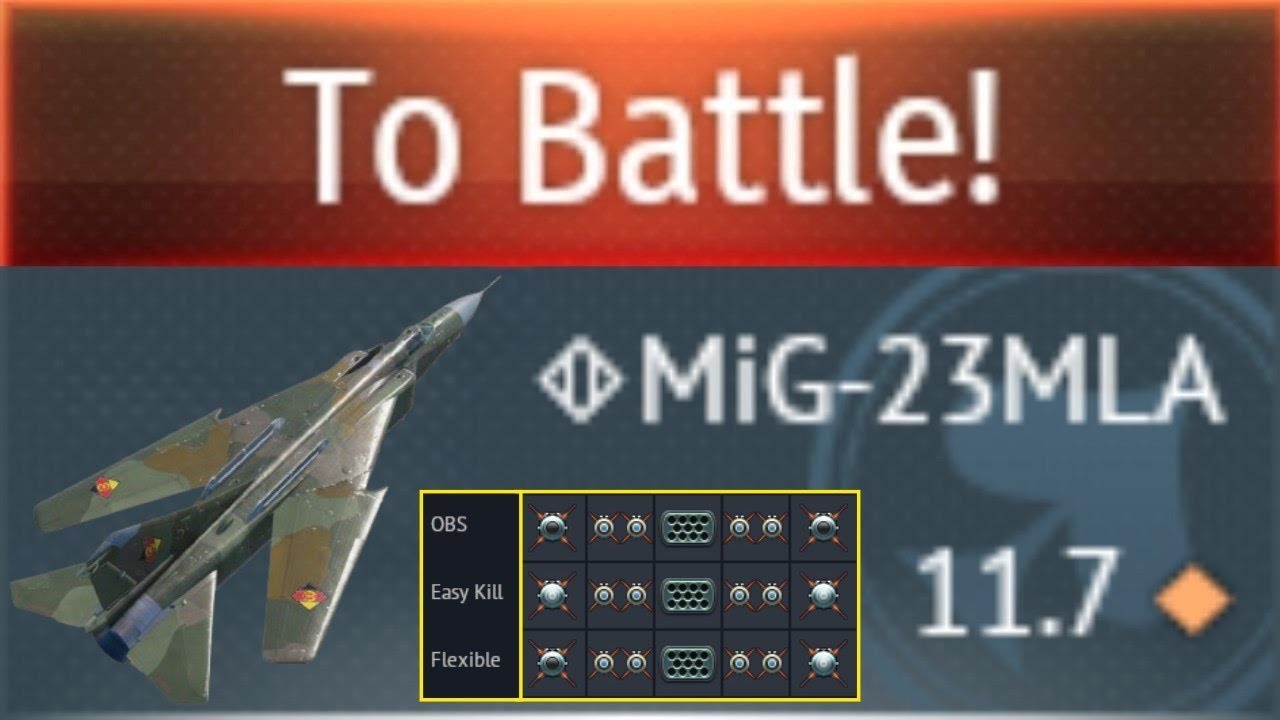 Attempting to achieve ace status using three different loadouts with the MiG-23MLA.