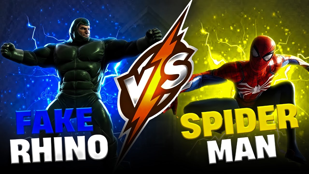 Amazing Spider Man Vs Fake Rhino Boss - Spider Man Ps5 Remastered