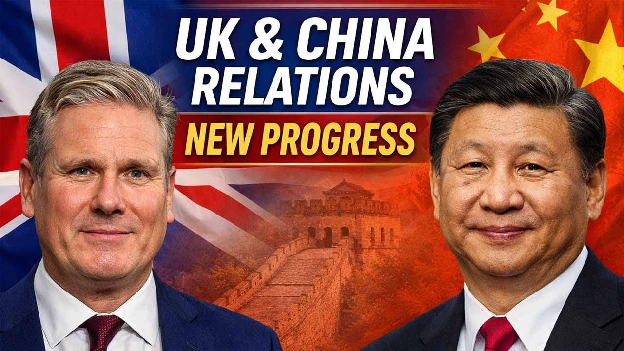 UK Prime Minister Keir Starmer in high level meeting with China’s President Xi Jinping