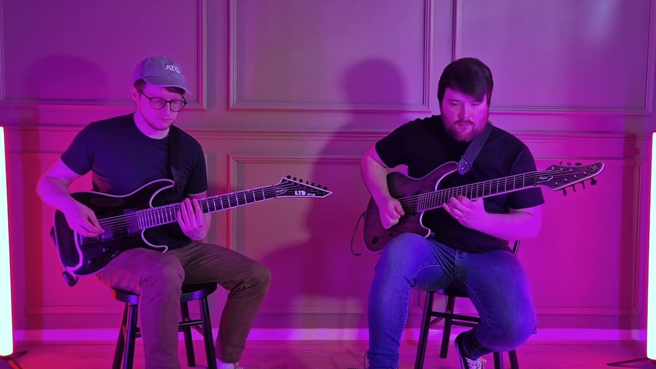 Contrasts - 'The Space Between' (ft. Aaron Roberts of De'Lour) Guitar Playthrough