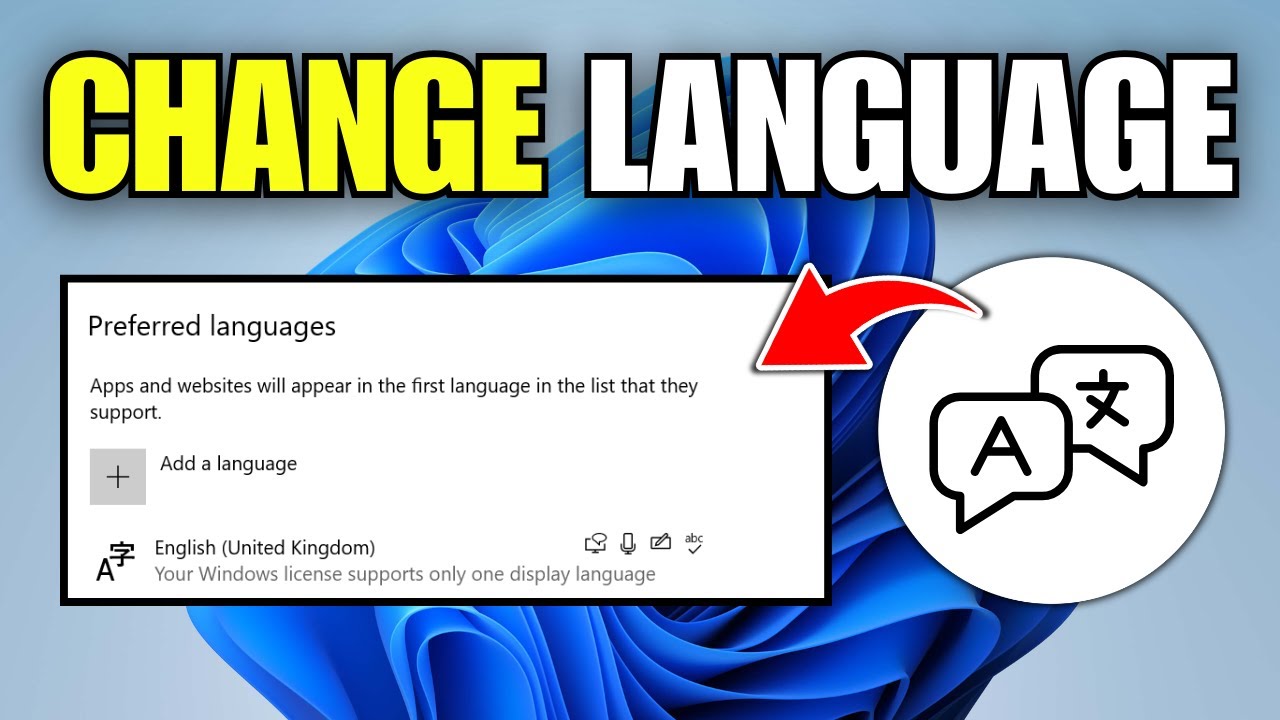 How To Change Windows Language on Laptop & PC (Full Guide)