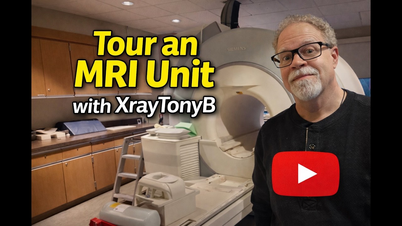 A Tour Inside an MRI Unit with XrayTonyB