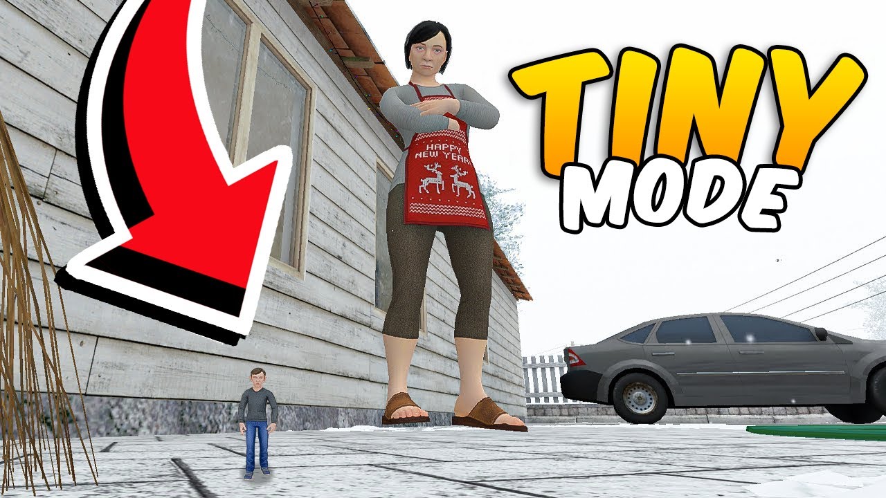 Playing TINY MODE in Schoolboy Runaway is HILARIOUS ..!😂