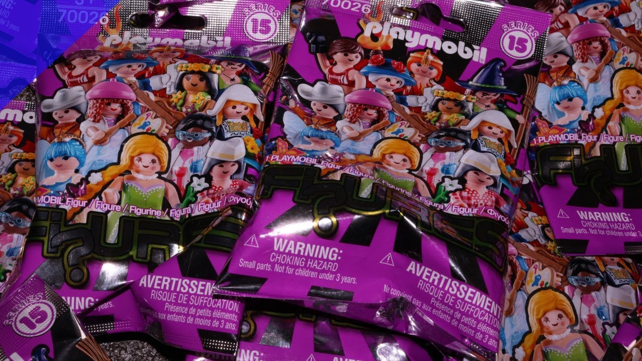 Playmobil Blind Bags Figures Serie 15 - Sammelfiguren für Mädchen - Unoxing - Auspacken