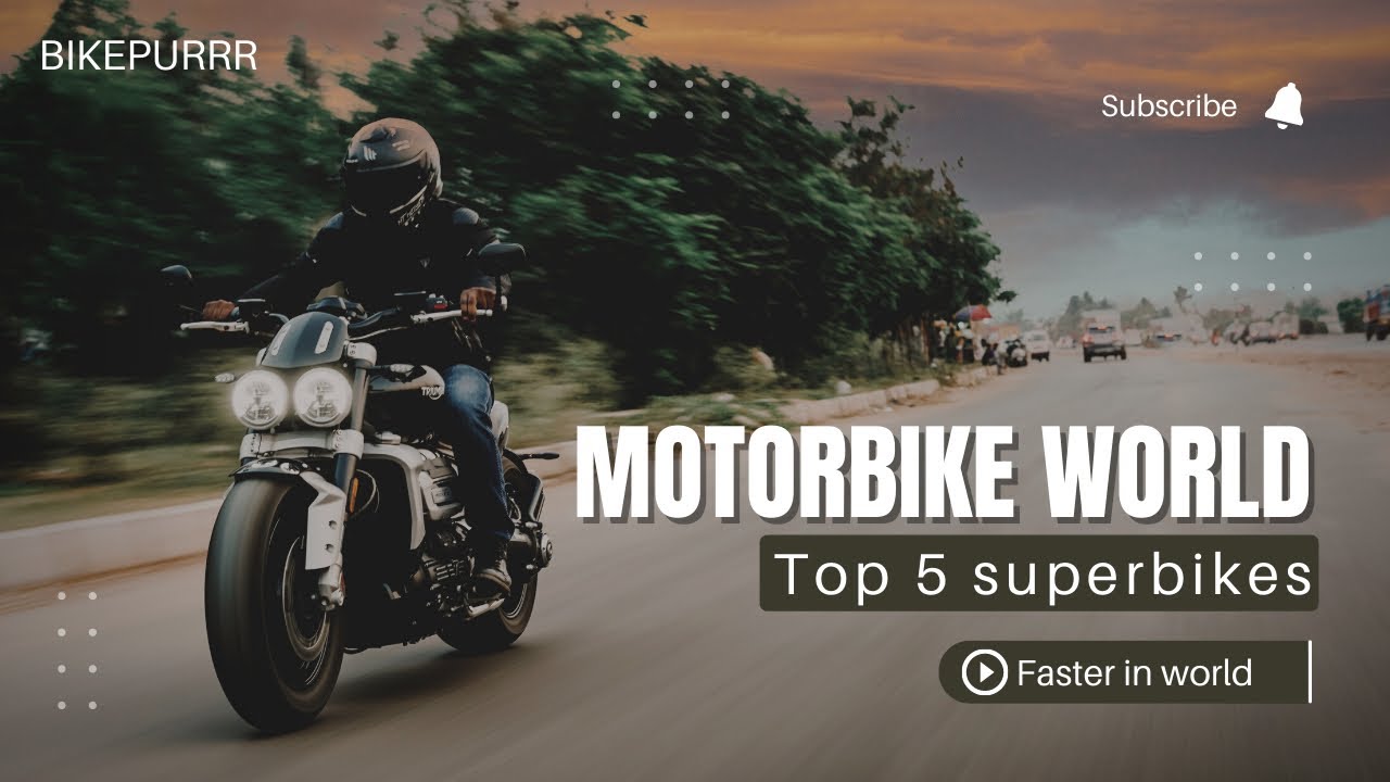 The 5 Fastest Bikes in the World! 🏎️ | Which One Is the Ultimate Track Weapon? 🤔