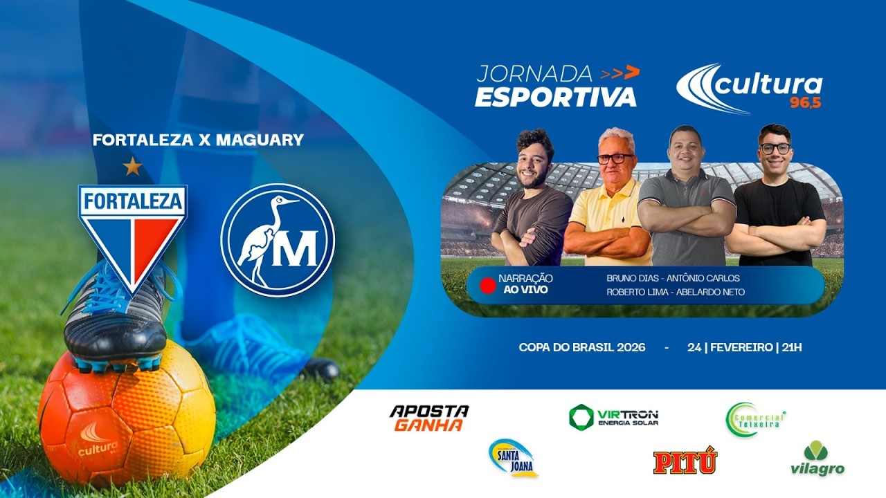 FORTALEZA x MAGUARY - Copa do Brasil | (Narração)