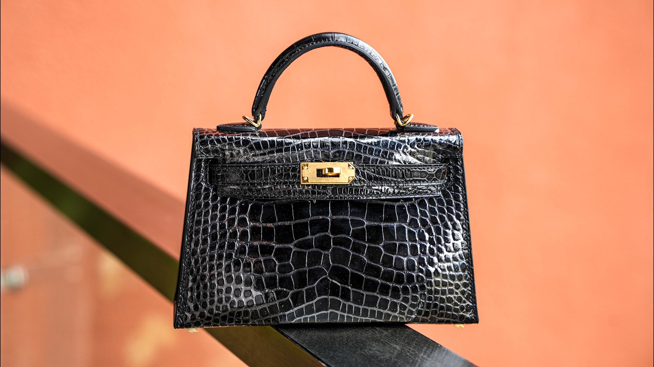 We Made a Mini Kelly in Niloticus Crocodile Skin