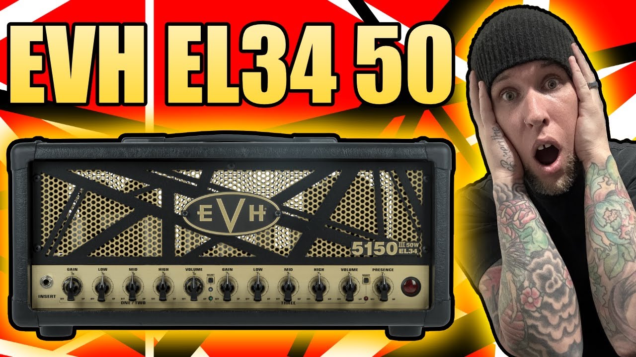 EVH 5150 EL34 - 50 Watt Amplifier - Demo