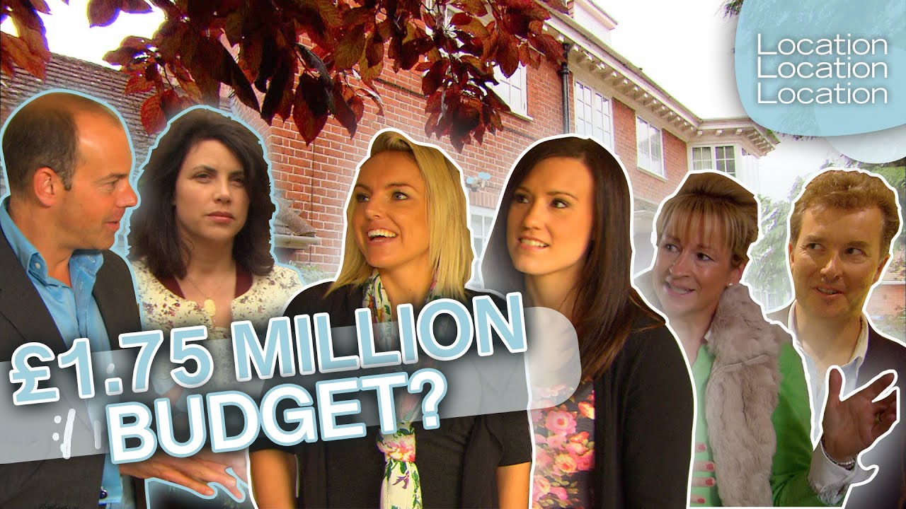 2 Couples, 2 VERY Different Budgets: Surrey House Hunt | Location, Location, Location