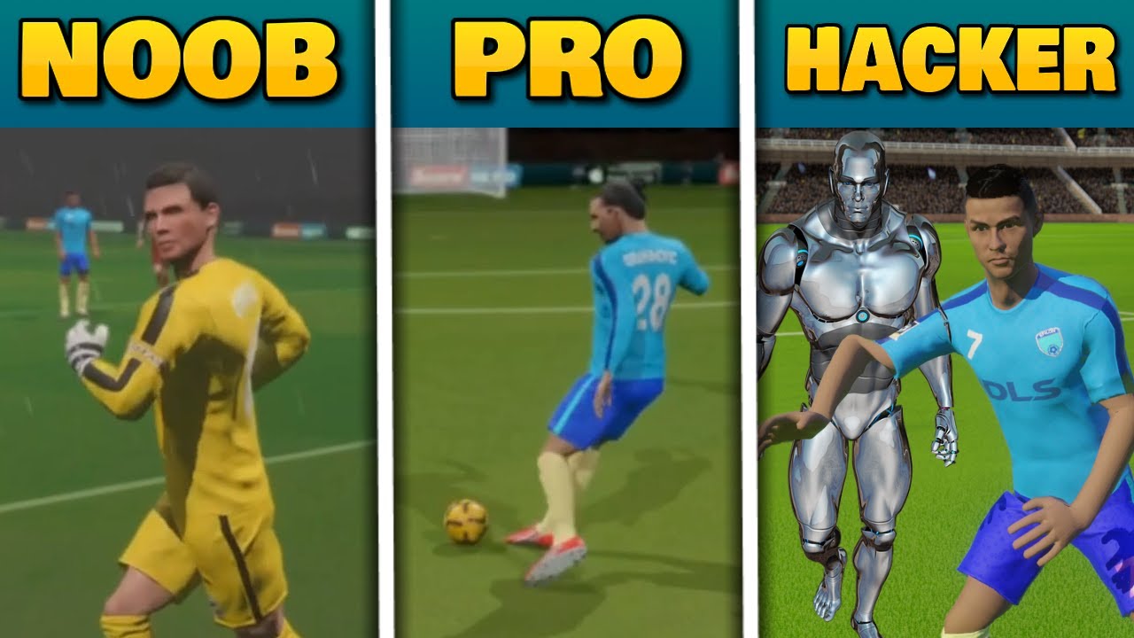 NOOB VS PRO VS HACKER | EXTREME EDITION 😈 | Dream League Soccer 2021