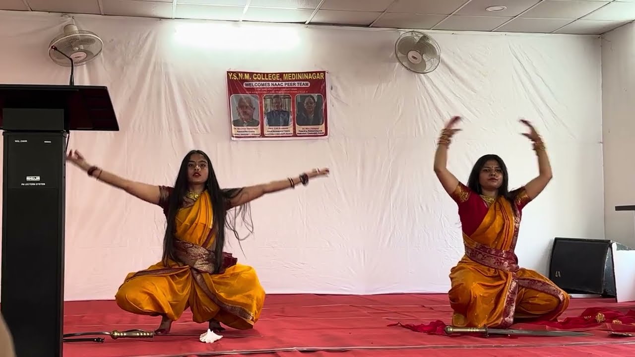 Cultural Dance Programme Conducted During NAAC 3rd Cycle Peer Team Visit (23–24 January 2025)