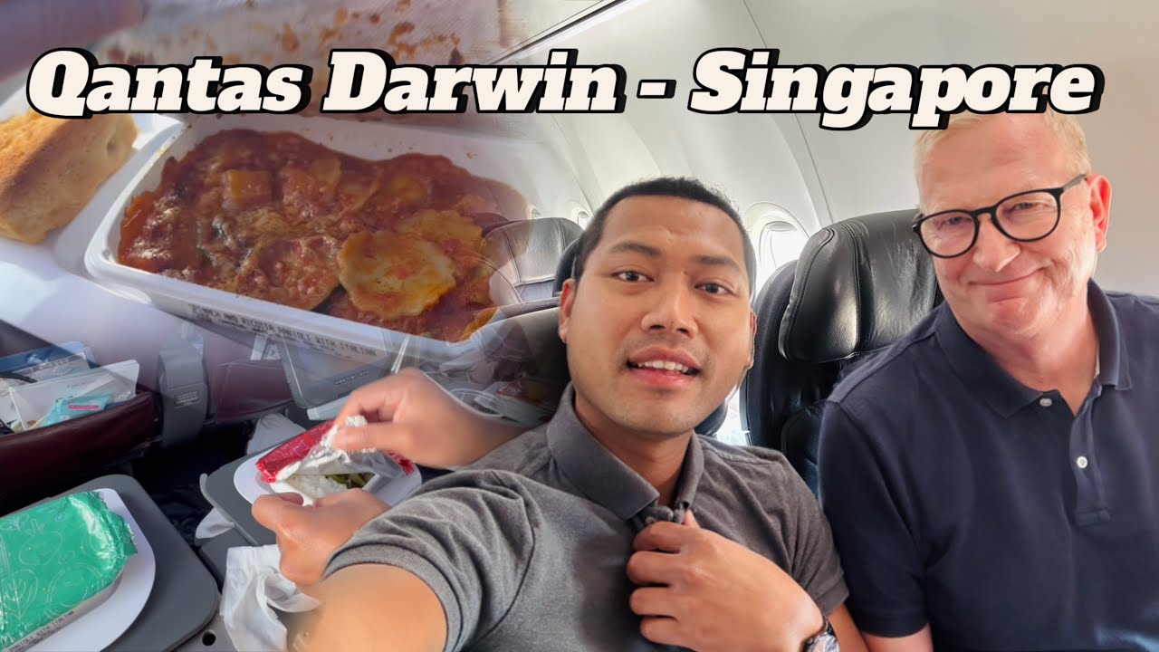 Qantas Darwin to Singapore economy class!