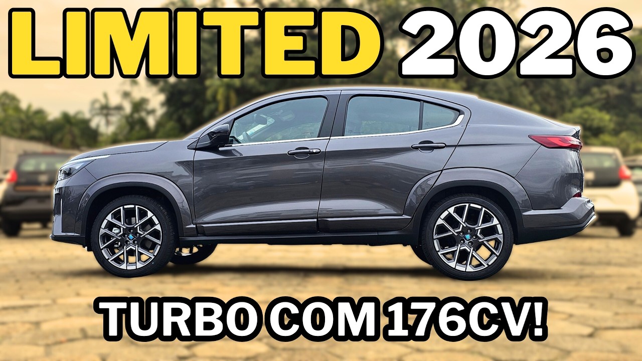Fiat Fastback Limited 2026: Análise Completa com Motor T270 (176cv)!