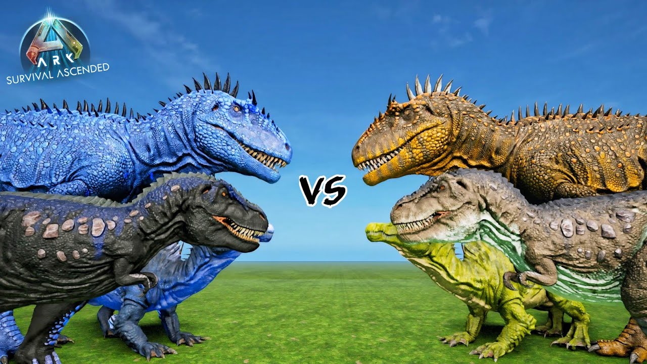 S-TYPE DINOSAUR VS ARK VANILLA DINOSAUR | ARK: SURVIVAL ASCENDED