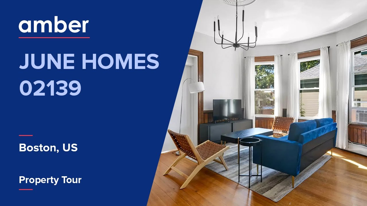 Property Tour | June Homes 02139, Boston | Student Accommodation in USA | amber