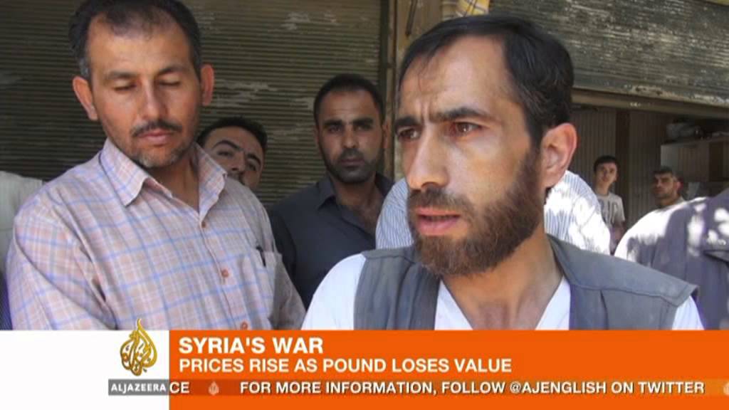 Aleppo residents struggle as Syrian pound tumbles