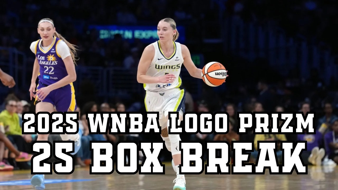 2025 Panini Prizm WNBA LOGO DSG Dick's Exclusive Blaster Box Break | Gold Logo /10 Pull!