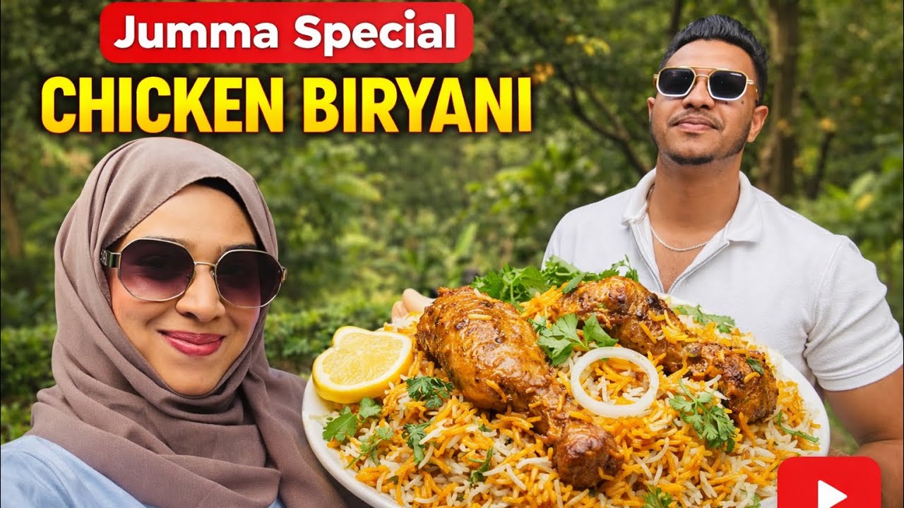 Aj banate jumma special CHICKEN BIRYANI 😚 bhot he mast bani thi 