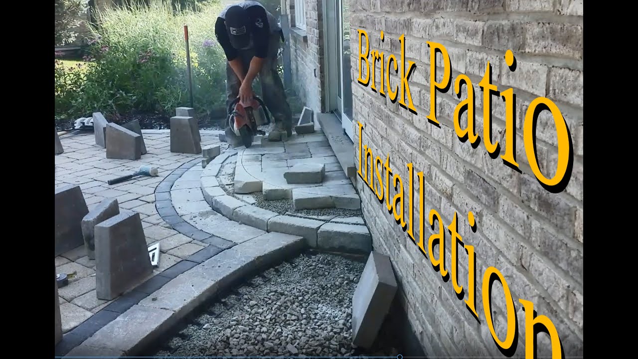 Complete Installation of Brck Patio With Steps And Seat Walls s:1, e:4