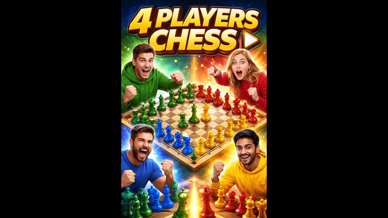 На Chess.com мы проверим свои силы в шахматах на 4 игроков.