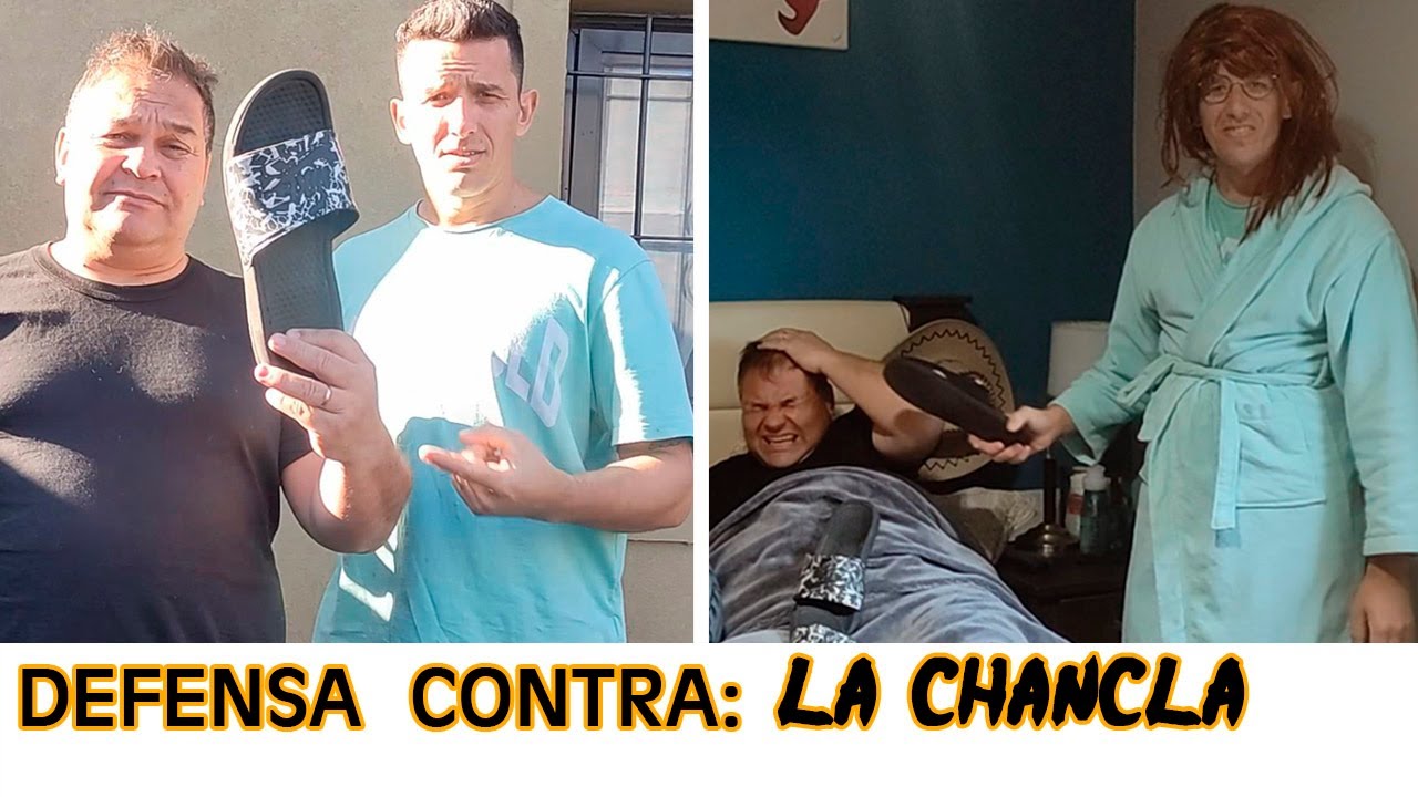 Divertida defensa contra LA CHANCLA