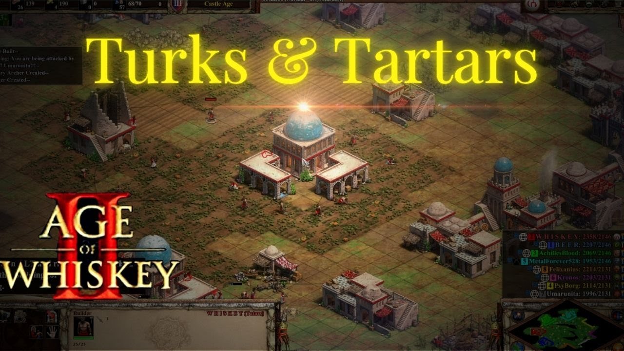 AOE2 ARENA | Turks & Tartars - When you see this combo, just say Bye!
