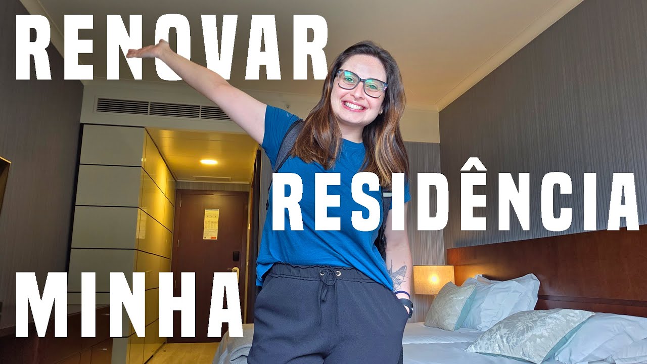 Como foi renovar a residência em Portugal!