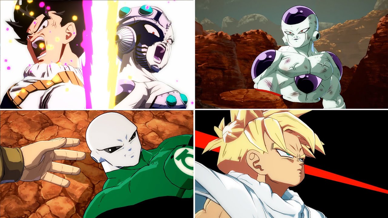 Modded Dramatic Finish Compilation | Goku, Teen Gohan, Jiren, Frieza, Trunks & more - DBFZ Mods