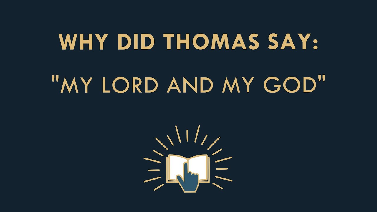 Why did Thomas say 